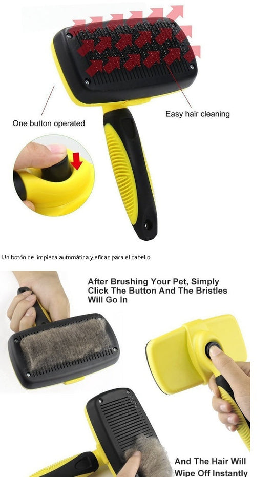 Pet Automatic Retractable Comb Pawtivo