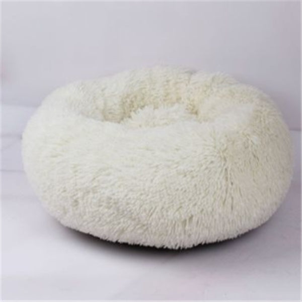 Round Long Hairy Autumn And Winter Nest Pad Cat Mattress Pawtivo