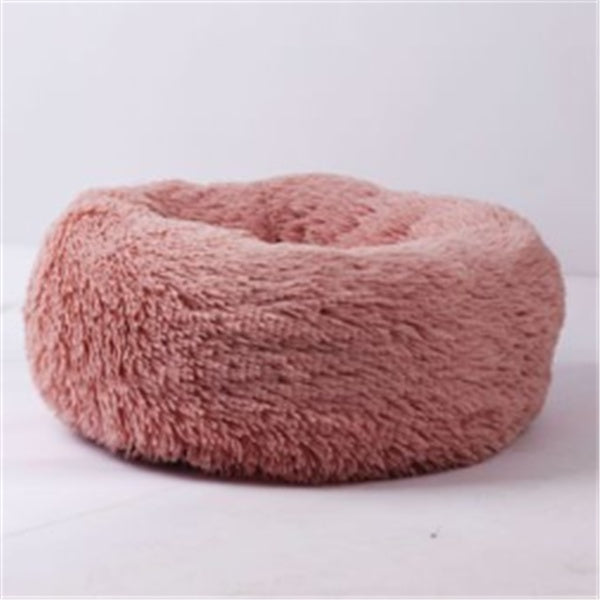 Round Long Hairy Autumn And Winter Nest Pad Cat Mattress Pawtivo