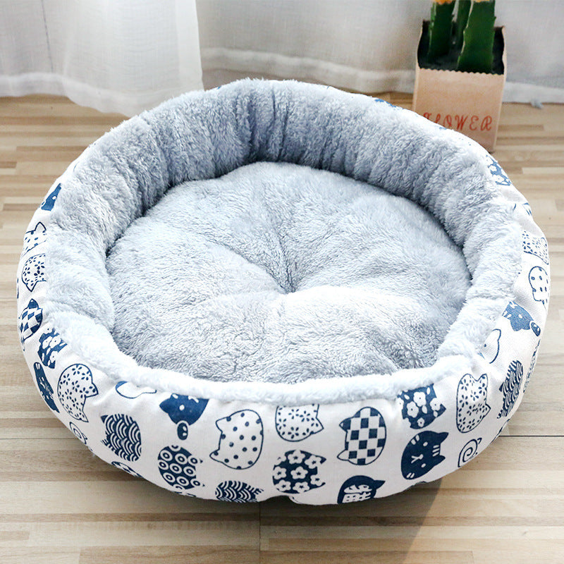 Dog And Cat Litter Padded With Round Cotton Pawtivo