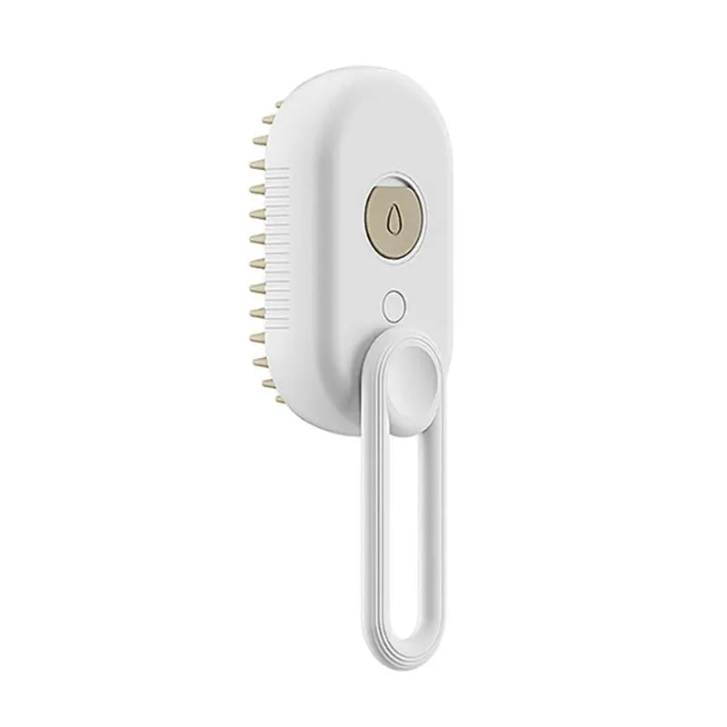3-in-1 Steam Pet Brush – Electric Spray Grooming Comb Pawtivo