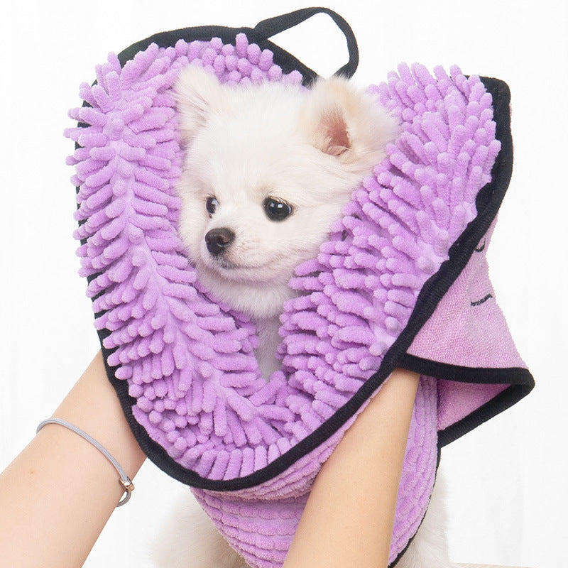 Super Absorbent Pet Towel – Quick Dry Dog & Cat Bathrobe Pawtivo