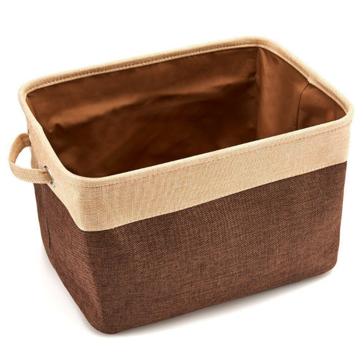 Black gray dog toy organizer basket