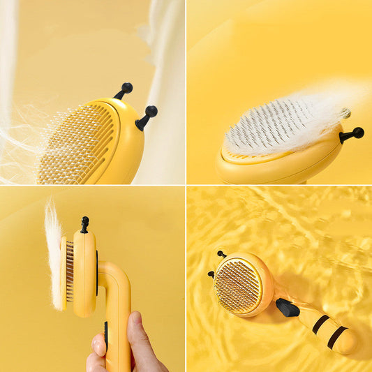 Small Bee Shaped Pet Cat Pin Comb Pawtivo